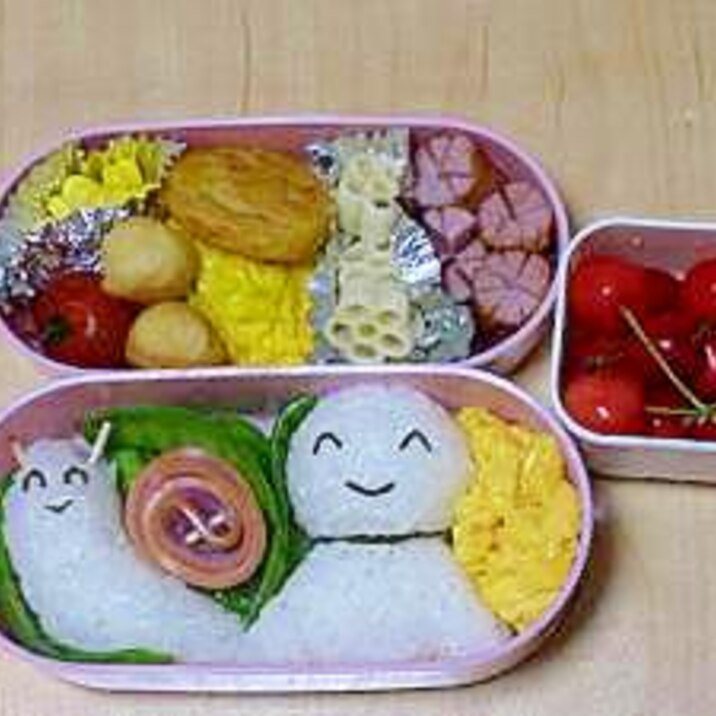 雨の日も楽しくなっちゃうお弁当